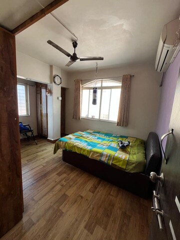 Bedroom in 2 BHK Apartment at Spring Glory Co-Operative Society, Kharadi – for Rent