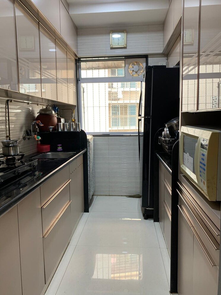 Kitchen, glasswood-om-sarjan-chsl 1 Bedroom 423 Sq.Ft. Apartment In Borivali West Mumbai 8118369