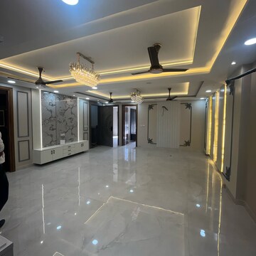 Living Room in 4 BHK Builder Floor at Puri Aman Vilas, Sector 89 – for Sale