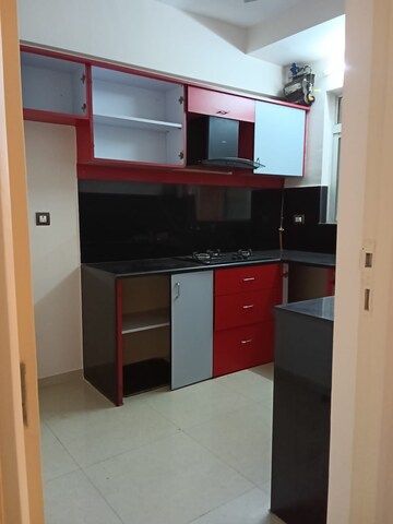 Kitchen in 2 BHK Apartment at Hiranandani Meadows, Manpada – for Rent