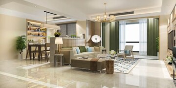 Living Room in 3 BHK Apartment at Kohinoor Riverdale, Kharadi – for Sale