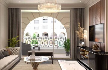 Balcony in 3 BHK Apartment at Kohinoor Riverdale, Kharadi – for Sale