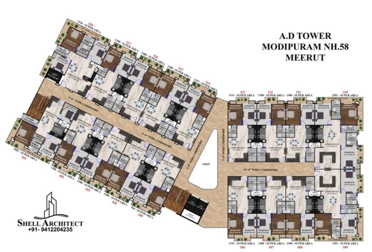 Master Plan, pallavpuram Commercial Shop 200 Sq.Ft. In Pallavpuram Meerut 8118419