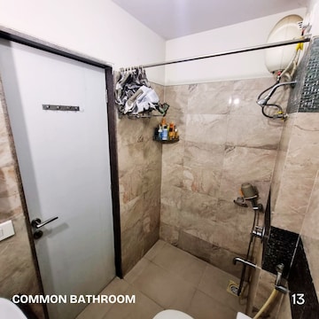 Bathroom in 1 BHK Apartment at Naupada – for Rent