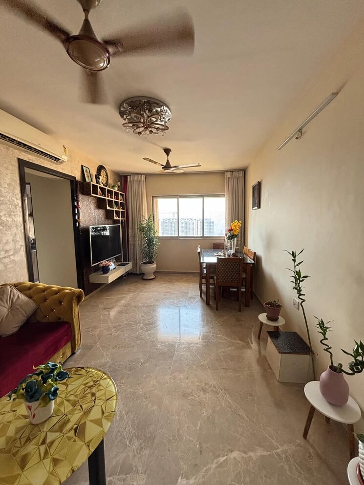 Living Room, lodha-splendora-river-view 2 Bedroom 771 Sq.Ft. Apartment In Ghodbunder Road Thane 8118584