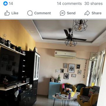 Team Area in 1 BHK Apartment at Kings Anand Sham, Nahur – for Sale