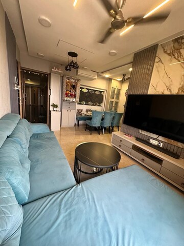 Living Room in 3 BHK Apartment at Andheri CHS, Andheri West – for Rent