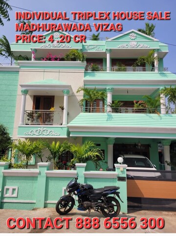 6 BHK Independent House – Exterior View View at Madhurawada - for Sale