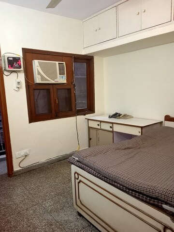 Bedroom in 2 BHK Builder Floor at Lajpat Nagar I – for Rent