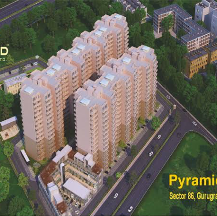 Exterior View, pyramid-elite 2 Bedroom 573 Sq.Ft. Apartment In Nawada Fatehpur Gurgaon 8118860