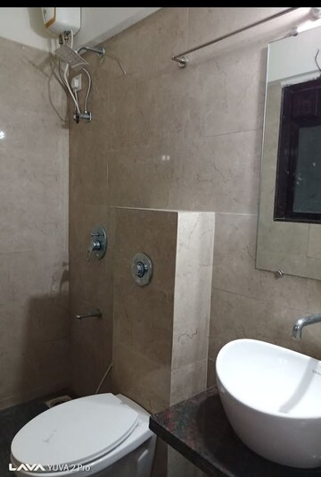Bathroom in 1 BHK Apartment at Crystal Armus, Chembur – for Rent