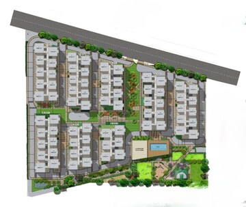 Master Plan in 3 BHK Apartment at Aspire Spaces Ameya, Miyapur – for Sale