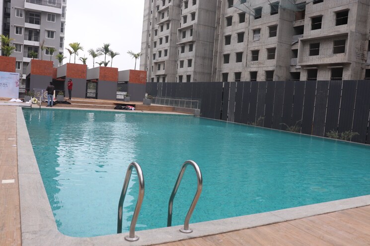 Swimming Pool, puravankara-purva-zenium 3 Bedroom 1726 Sq.Ft. Apartment In Hosahalli Bangalore 8118992