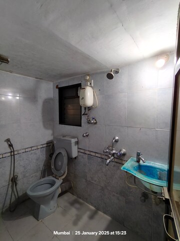 Bathroom in 2 BHK Apartment at Sundew Swastik Park Bhandup West, Bhandup West – for Rent
