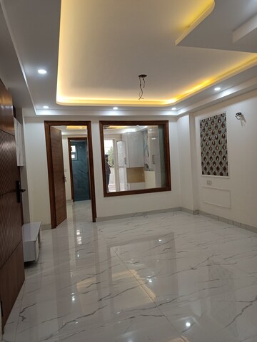 Living Room in 3 BHK Builder Floor at Chattarpur – for Sale
