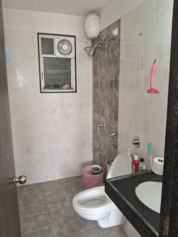 Bathroom in 1 BHK Apartment at Ajax Global Lifestyle, Kharadi – for Rent