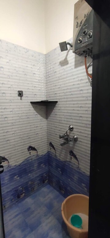 Bathroom in 1 BHK Apartment at Dayanand CHS, Aarey Colony – for Rent