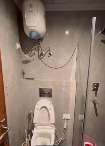Bathroom in 3 BHK Apartment at T Homes Phase 1, Siddharth Vihar – for Sale