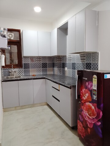 Kitchen in 1 BHK Builder Floor at Saket – for Rent