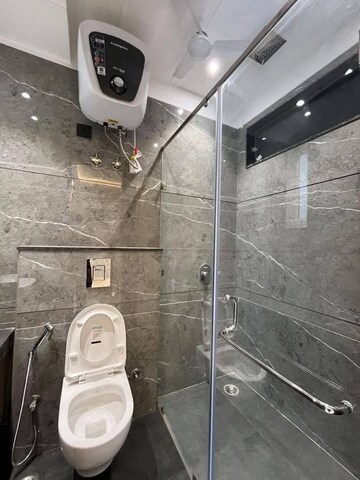 Bathroom in 2 BHK Builder Floor at Saket – for Rent