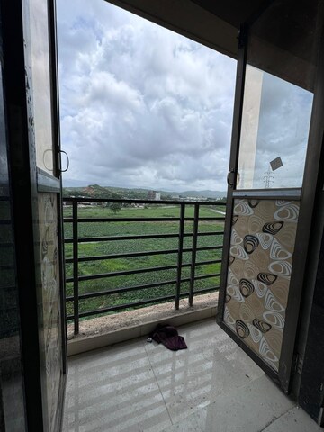 Balcony in 1 BHK Apartment at Maloo Marvel, Vasai East – for Rent