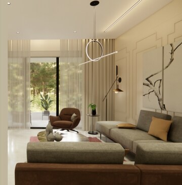 Living Room in 3 BHK Apartment at Tmv Colony – for Sale