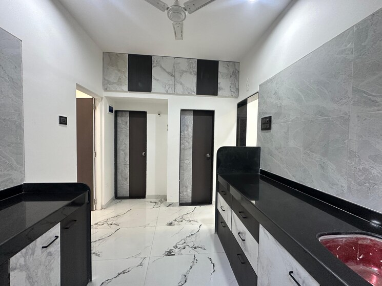 Kitchen, saish-elite 2 Bedroom 688 Sq.Ft. Apartment In Dombivli East Thane 8119392