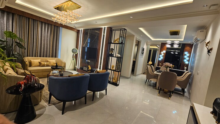 Living Room, urban-the-zirk 3 Bedroom 1750 Sq.Ft. Apartment In Nabha Zirakpur 8119385