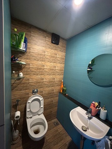 Bathroom in 1 BHK Apartment at Lodha Crown Quality Homes, Majiwada – for Rent