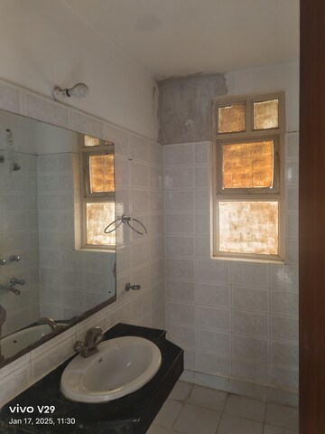 Bathroom in 3 BHK Apartment at Ansal Sushant Estate, Sector 52 – for Rent