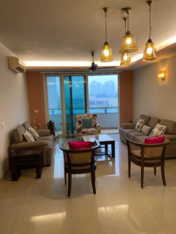 Living Room in 3.5 BHK Apartment at Omaxe Twin Towers, Sector 50 – for Sale