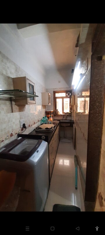 Kitchen in 1.5 BHK Apartment at Adarsh Nagar CHS Worli, Worli – for Rent
