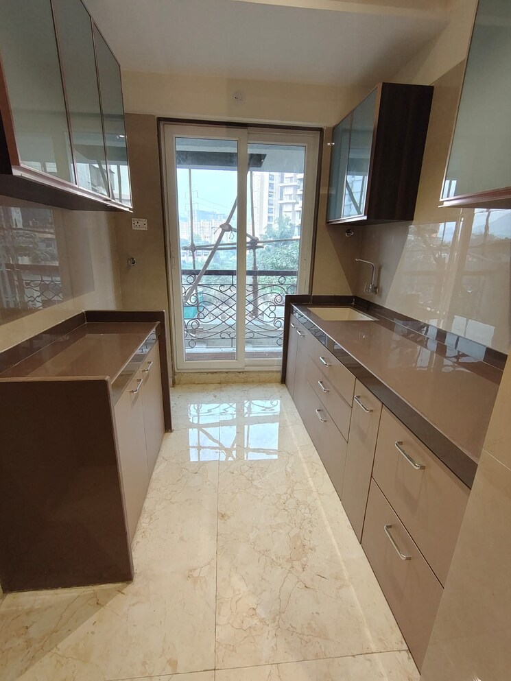 Kitchen, tharwani-sky-view 2 Bedroom 800 Sq.Ft. Builder Floor In Kharghar Navi Mumbai 8119744