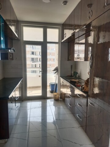 Kitchen in 2.5 BHK Apartment at Mantri Lithos, Thanisandra – for Rent