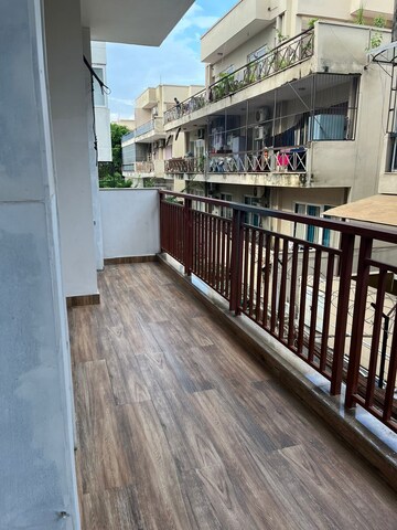 Balcony in 3 BHK Builder Floor at Ansal Sushant Lok I, Sector 43 – for Sale