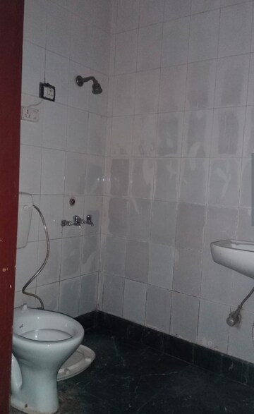 Bathroom in 1 RK Builder Floor at Saket – for Rent