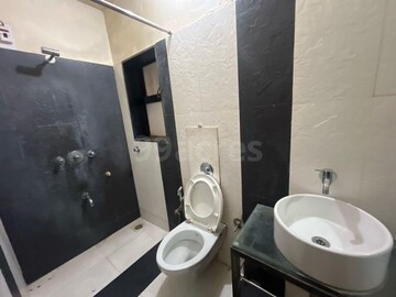 Bathroom in 2 BHK Apartment at Vasant Marvel Crown CHS, Kandivali East – for Sale