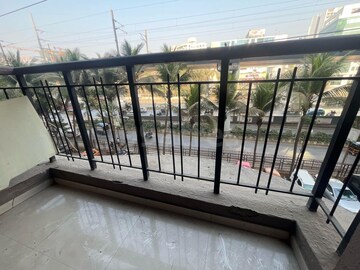 Balcony in 2 BHK Apartment at Vasant Marvel Crown CHS, Kandivali East – for Sale