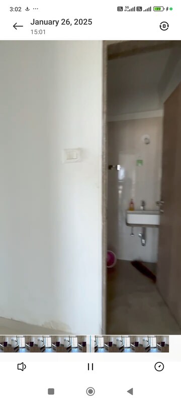Bathroom in 2 BHK Apartment at SKD Pinnacolo, Mira Road – for Rent