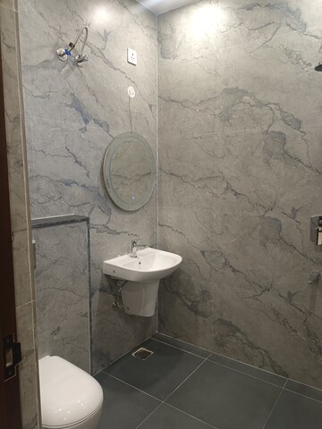 Bathroom in 4 BHK Independent House at Dhakoli Village – for Sale