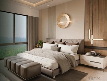 Bedroom in 2 BHK Apartment at Origin Claremont, Goregaon East – for Sale
