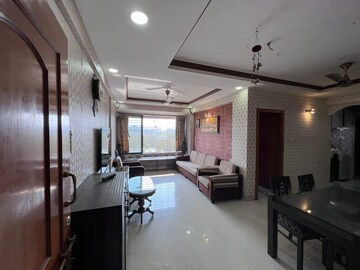 Kitchen in 3 BHK Apartment at Vasant Smruti Apartment, Kandivali East – for Rent