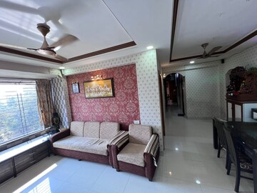 Living Room in 3 BHK Apartment at Vasant Smruti Apartment, Kandivali East – for Rent