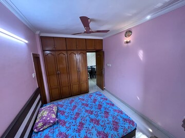 Bedroom in 3 BHK Apartment at Vasant Smruti Apartment, Kandivali East – for Rent