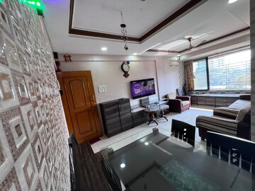 Kitchen in 3 BHK Apartment at Vasant Smruti Apartment, Kandivali East – for Rent