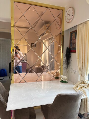 Staircase in 2 BHK Apartment at Ashar Metro Towers, Vartak Nagar – for Rent