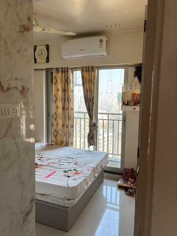 Bedroom in 2 BHK Apartment at Ashar Metro Towers, Vartak Nagar – for Rent