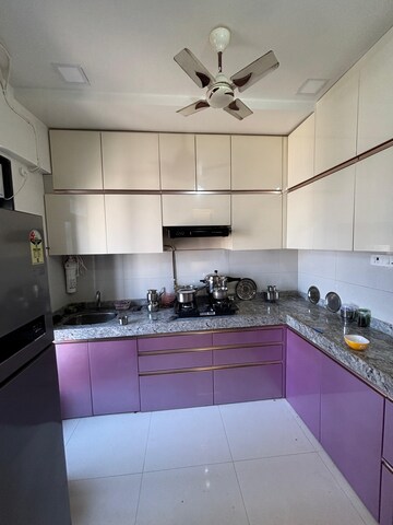 Kitchen in 2 BHK Apartment at Ashar Metro Towers, Vartak Nagar – for Rent