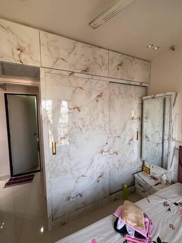 Bedroom in 2 BHK Apartment at Ashar Metro Towers, Vartak Nagar – for Rent