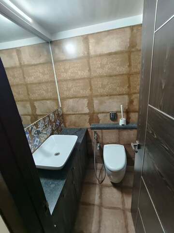 Bathroom in 2 BHK Apartment at Paradise Sai Mannat, Kharghar – for Rent